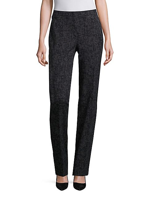 Escada - Printed Cotton-Blend Pants