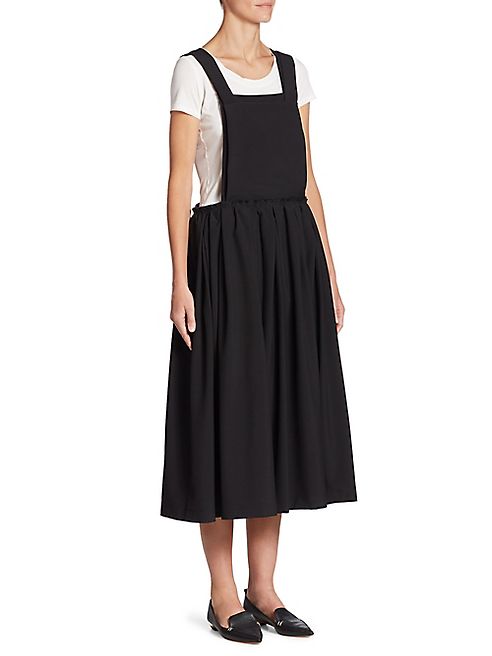 Comme Comme - Wool Apron Dress