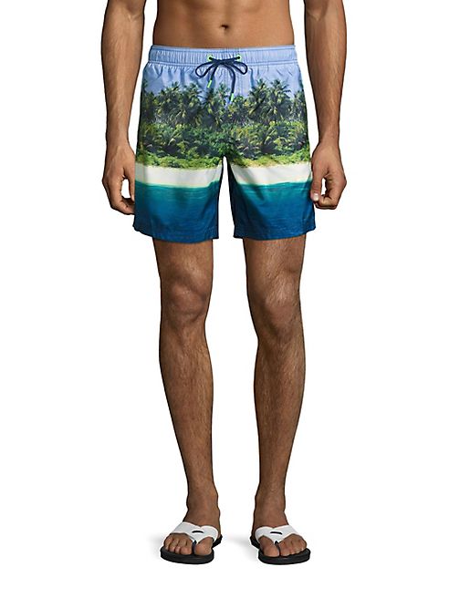 Sundek - Island Photo Board Shorts