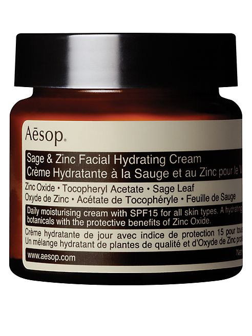 Aesop - Sage & Zinc Facial Hydrating Cream - SPF15/ 2.5 oz.