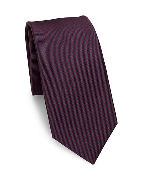 Theory - Striped Silk Tie