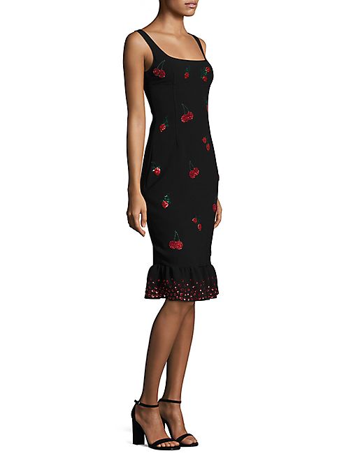 Altuzarra - Fria Cherry Embellished Dress