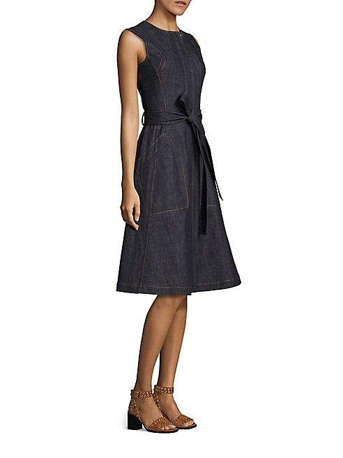 Derek Lam - Sleeveless Denim Dress