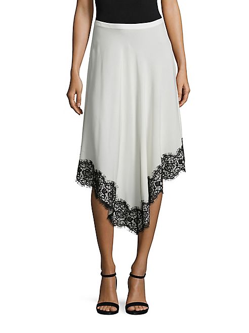 Derek Lam - Silk Lace Handkerchief Skirt