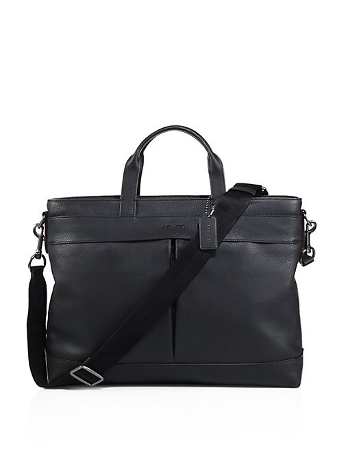 COACH - Metropolitan Refined Pebble Leather Satchel