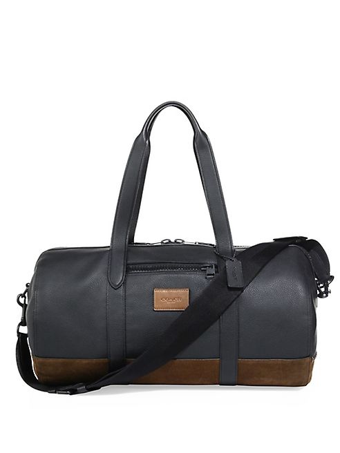 COACH - Metropolitan Polished Pebble Leather Duffle Bag