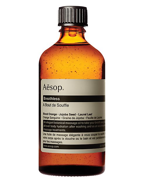 Aesop - Breathless Massage Oil - 3.4 oz.