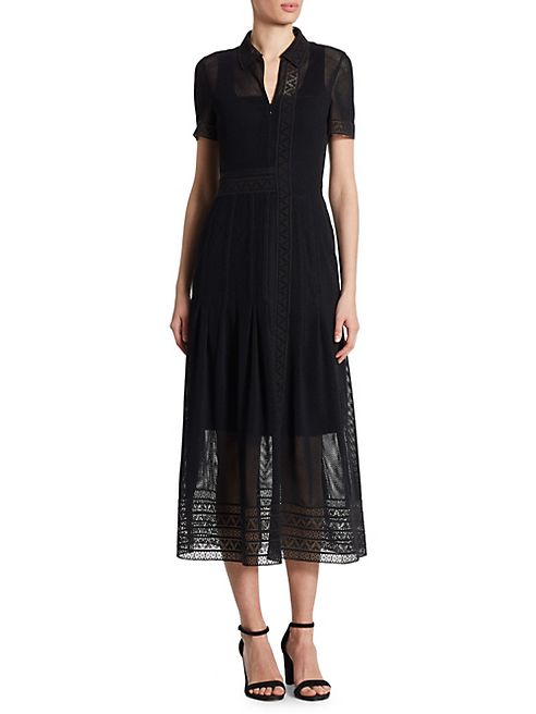 Akris punto - Lace Midi Dress