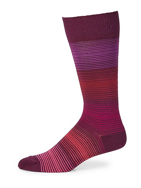 Paul Smith - Ombre Stripe Knitted Socks