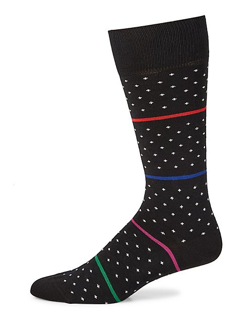 Paul Smith - Mixed Polka Knitted Socks