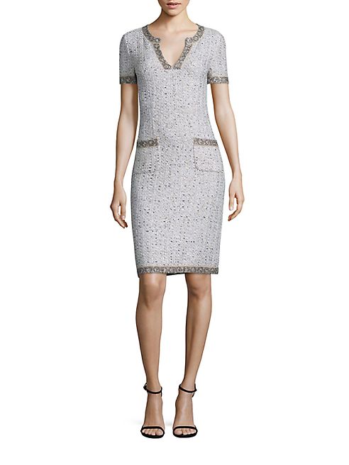 St. John - Kira Tweed Dress