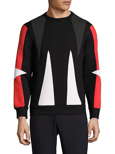 Neil Barrett - Abstract Printed Sweatshirt