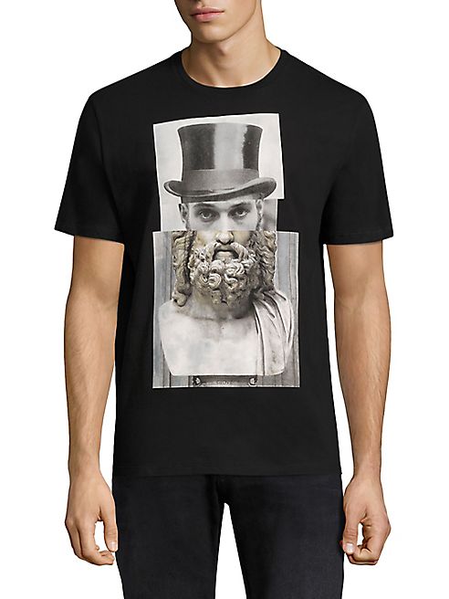 Neil Barrett - Bearded Graphic Printed Tee