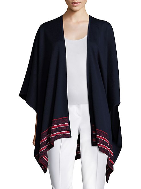 St. John - Wool-Blend Cape Coat