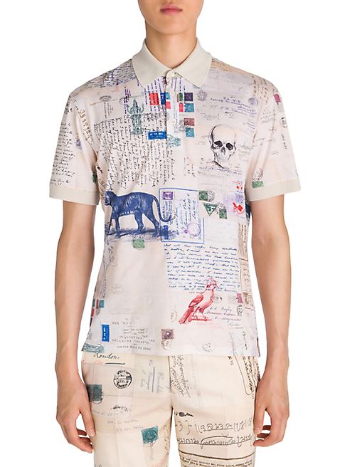 Alexander McQueen - Travel Cotton Polo Shirt