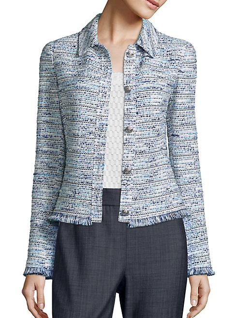 St. John - Knit Wool-Blend Jacket