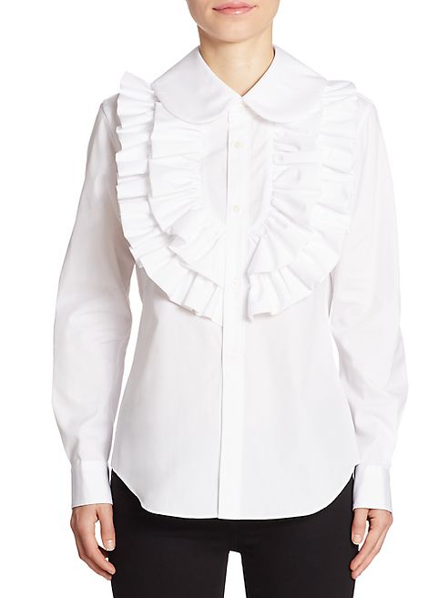 Comme des Garcons - Cotton Ruffle Shirt