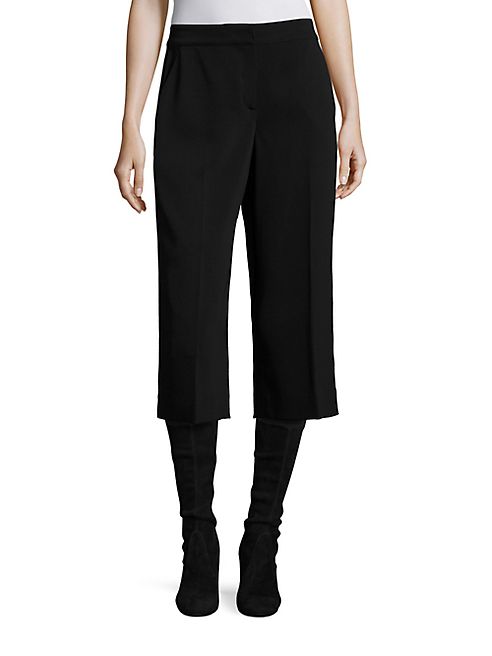 St. John - Solid Pleated Culotte