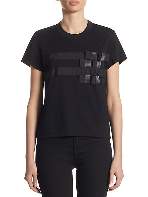 noir kei ninomiya - Ribbon Cotton Tee