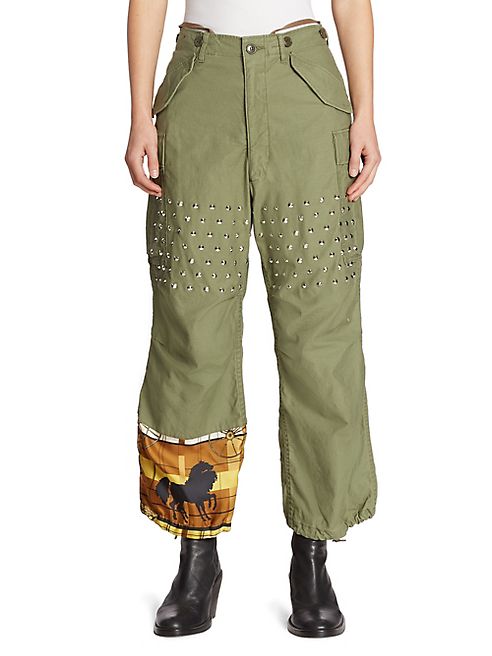 Junya Watanabe - Studded Graffiti Pants