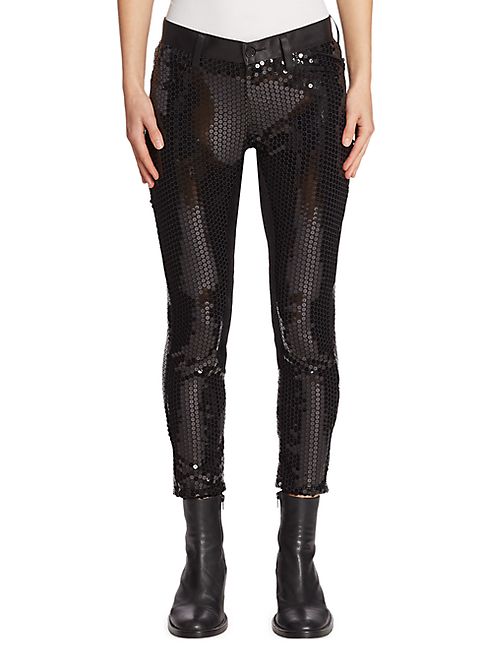 Junya Watanabe - Sequin Stretch Pants