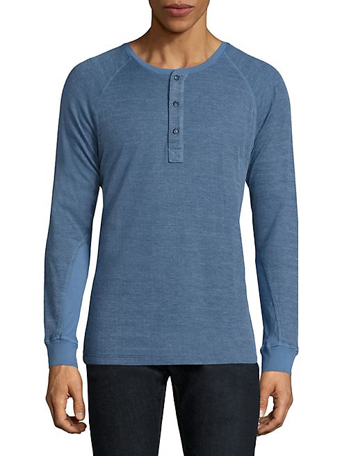 Splendid Mills - Textured Cotton Blend Henley