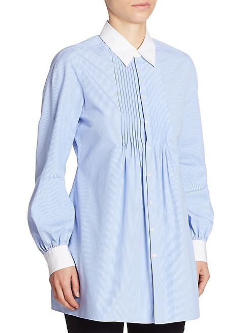 Junya Watanabe - Striped Button Front Tunic