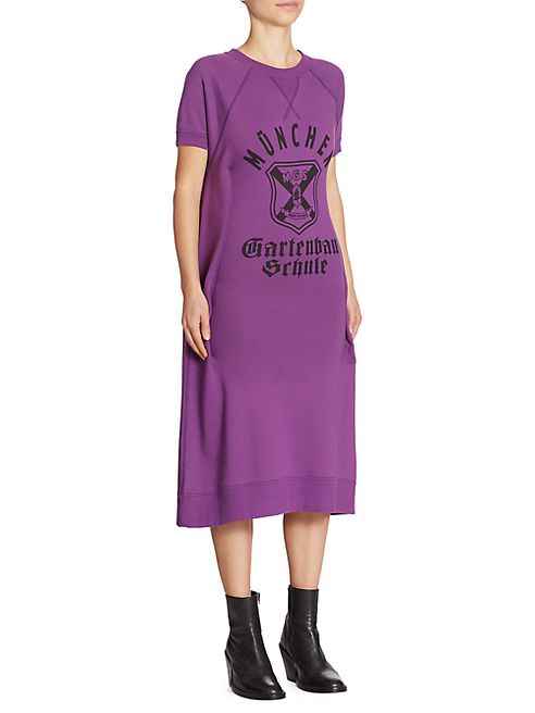 Junya Watanabe - Printed Sweatshirt Dress