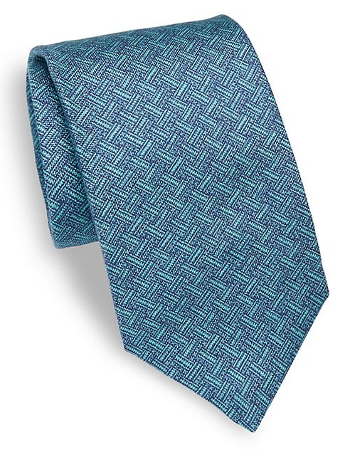 ISAIA - Weave Silk Tie