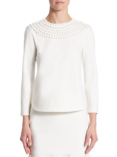 Akris punto - Knit Pom Pom Pullover