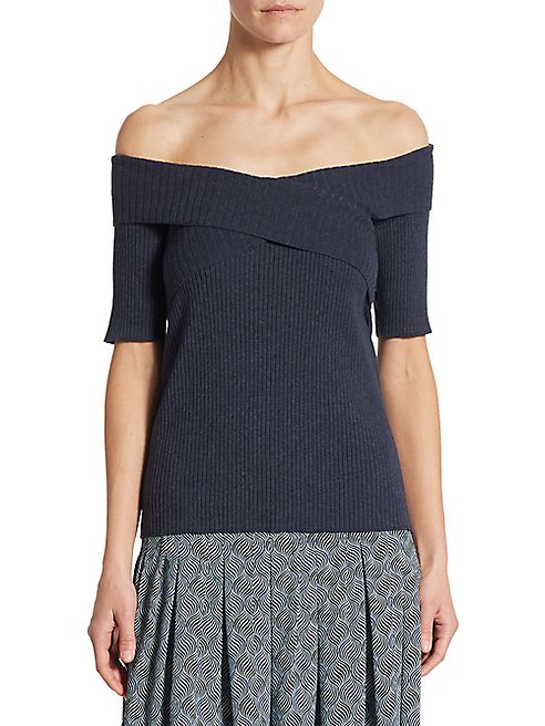 Akris punto - Off-The-Shoulder Knit Top