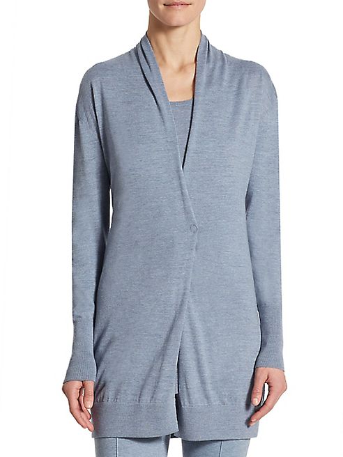 Akris punto - Long Wool Cardigan