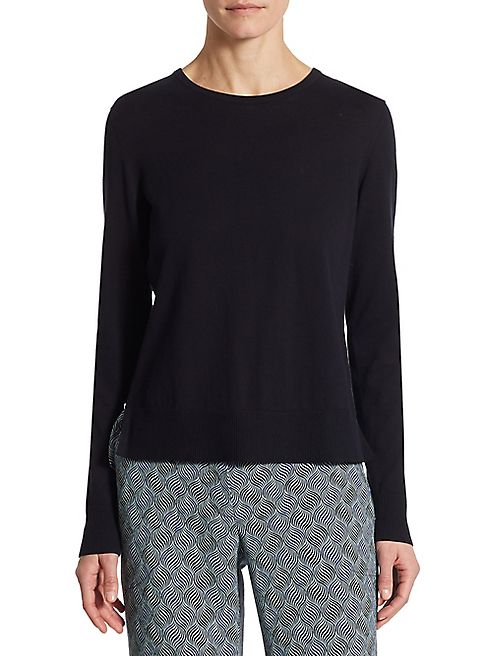 Akris punto - Cotton Ribbed Pullover