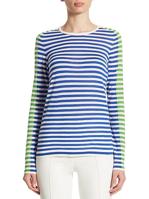 Akris punto - Striped Wool Pullover