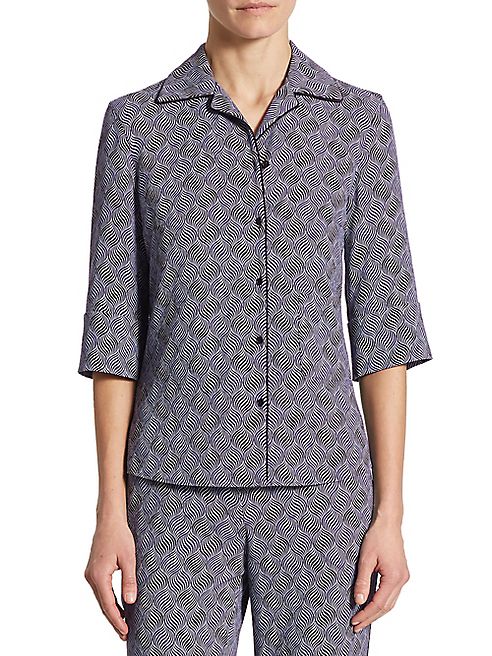 Akris punto - Las Rocas Pajama Blouse