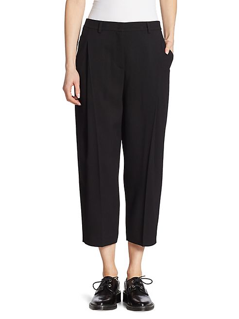 Akris punto - Flori Pleated Wool Pants