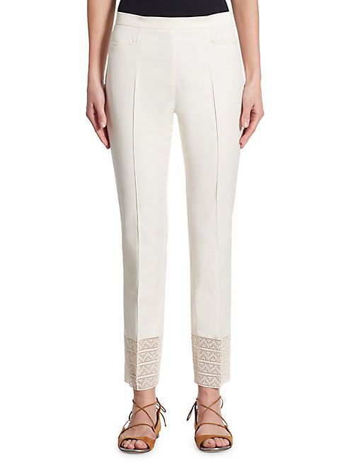 Akris punto - Lace Franca Pants