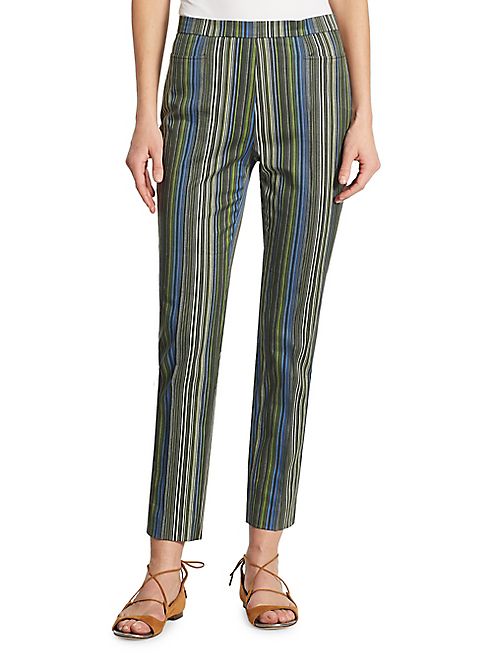 Akris punto - Franca Multicolor Striped Pants