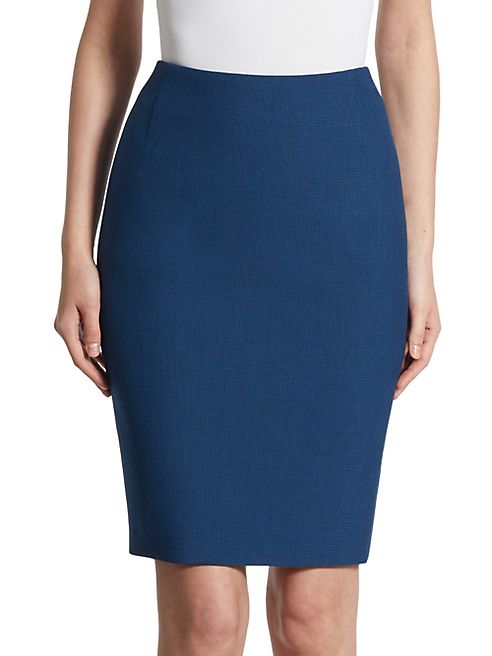 Akris punto - Mini Houndstooth Pencil Skirt