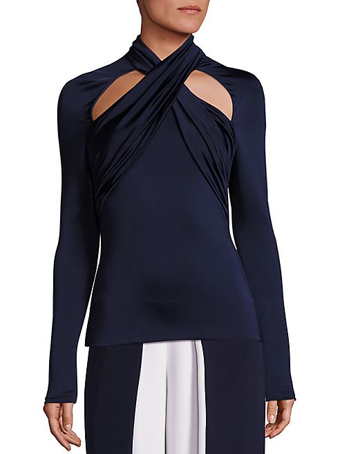 Cushnie et Ochs - Gloss Jersey Top