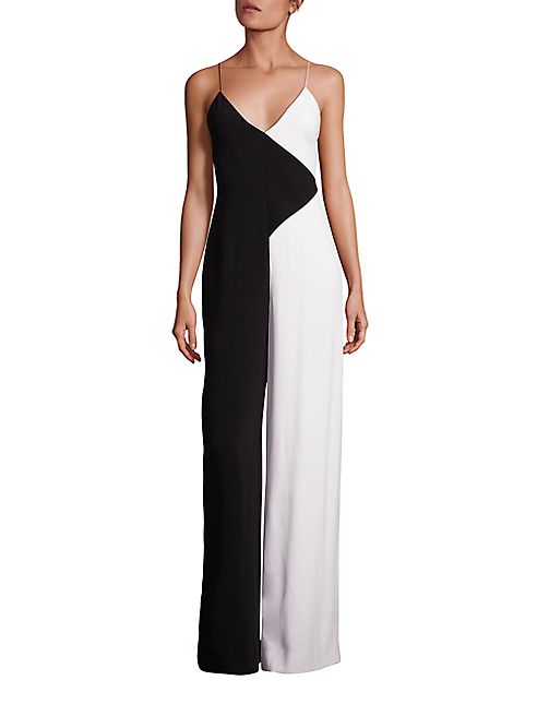 Cushnie et Ochs - Colorblock Wide Leg Jumpsuit