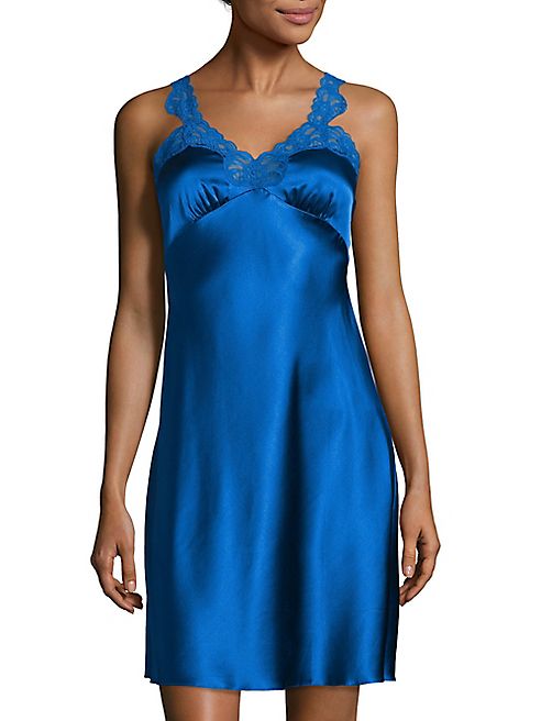 Stella McCartney - Eloise Enchanting Silk-Blend Chemise