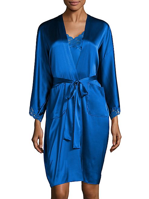 Stella McCartney - Eloise Enchanting Silk-Blend Robe