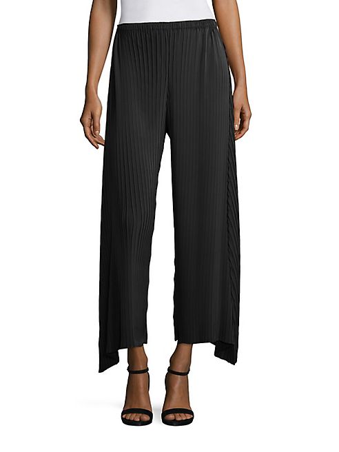 Issey Miyake - Solid Pleated Pants