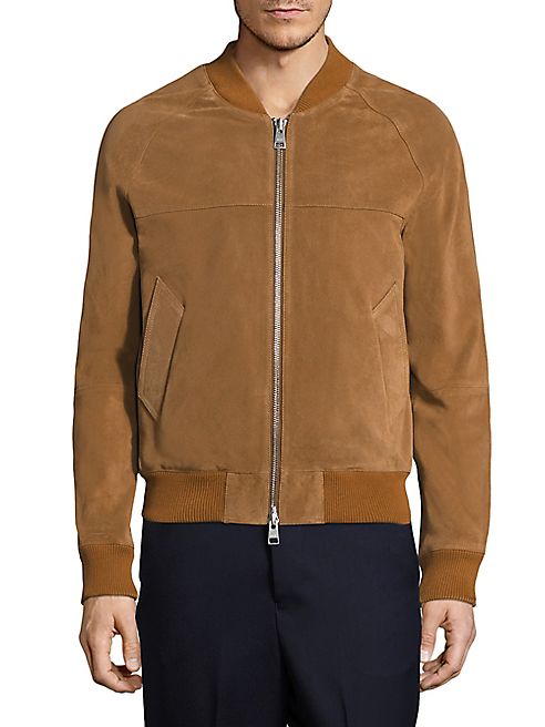 AMI - Suede Bomber Jacket