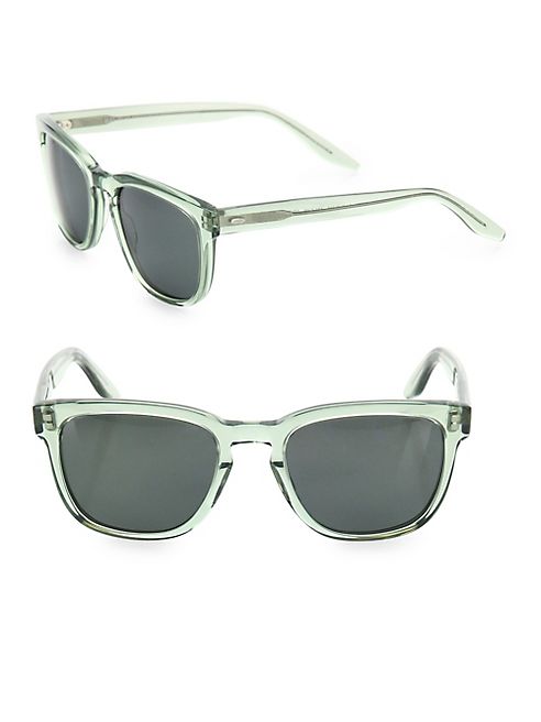 Barton Perreira - Coltrane Absint 54MM Square Sunglasses