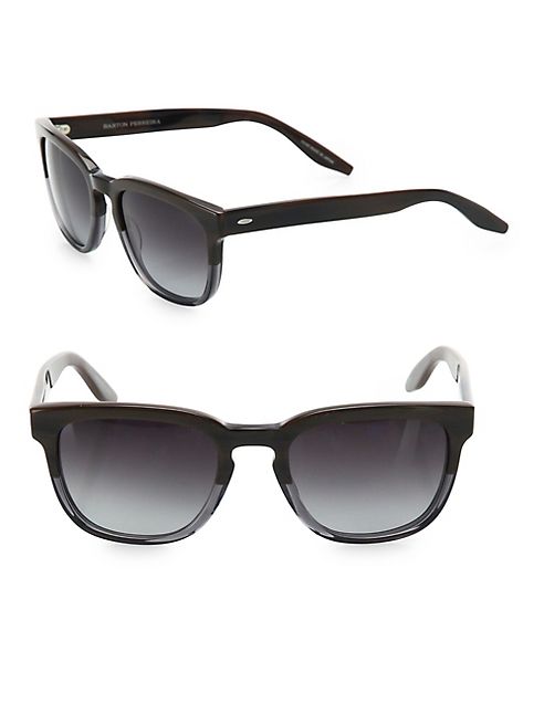 Barton Perreira - Coltrane Mudsli 54MM Wayfarer Sunglasses