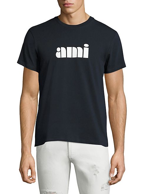 AMI - Logo Printed Tee