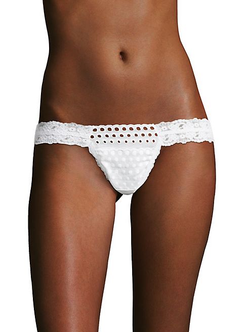 Hanky Panky - Eyelet Low-Rise Thong