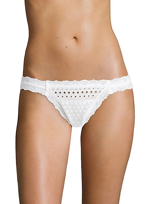 Hanky Panky - Lace Eyelet Bikini Bottom